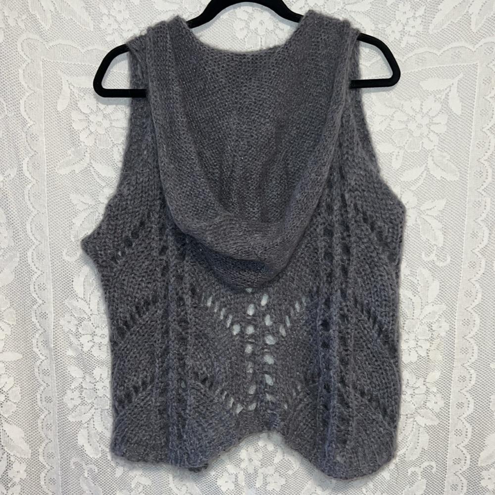 Vintage Made in Italy Mohair Blend Knit Holt Renfrew Vest